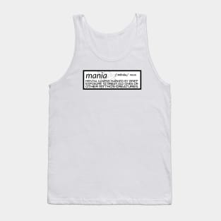 Mania - Cosmic Horror Definition Tank Top